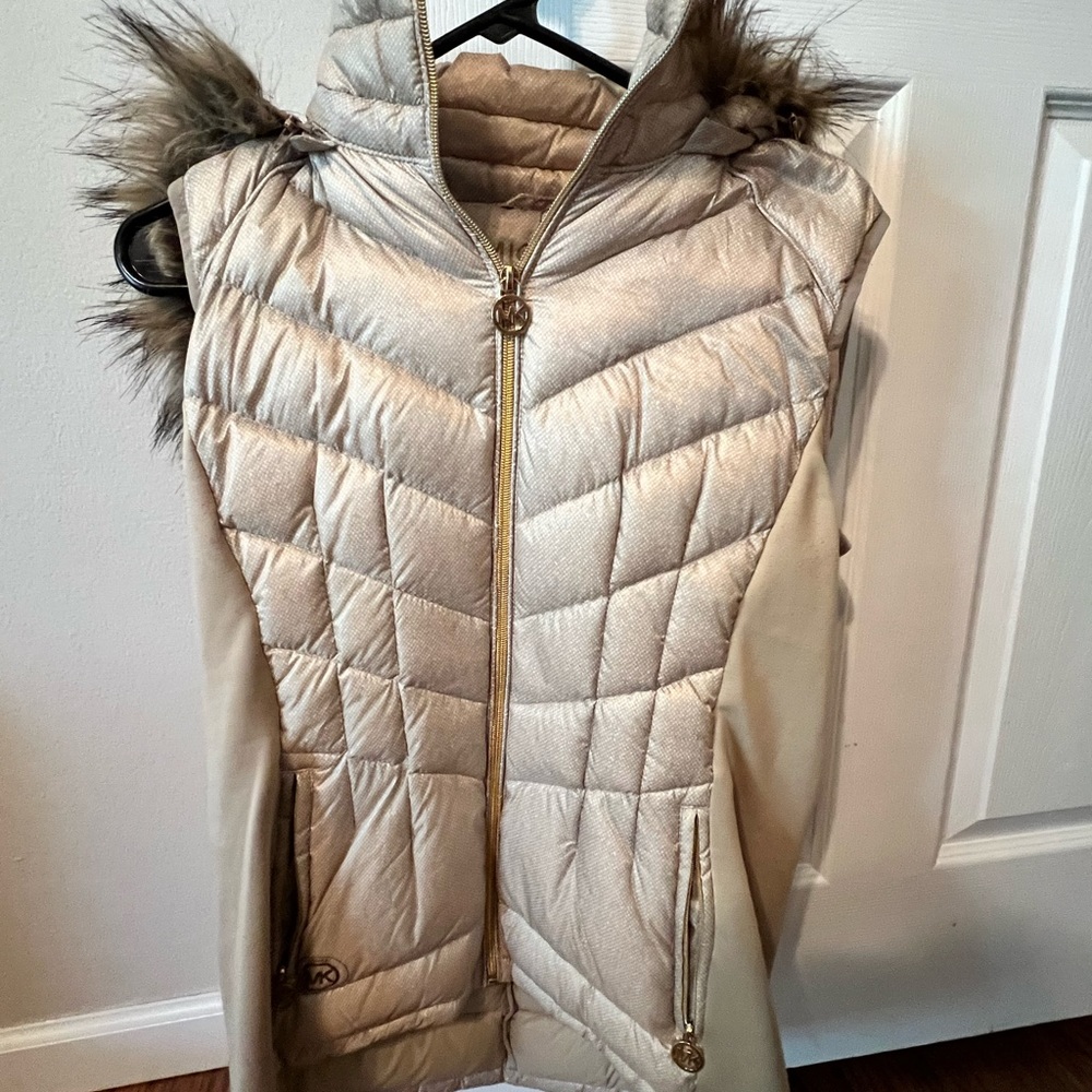 Michael Kors gold vest